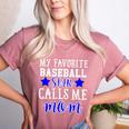 BASEBALL STAR MOM Sporty Design For Proud Baseball Moms Women's Heather T-Shirt Heather Mauve BASEBALL STAR MOM Sporty Design For Proud Baseball Moms Women's Heather T-Shirt Heather Mauve