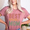 Best Baseball Mom Sports Cute Moms Day Premium Women's Heather T-Shirt Heather Mauve