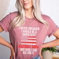 I Never Dreamed I Would Be a Super Sexy Baseball Mom Sport Women's Heather T-Shirt Heather Mauve I Never Dreamed I Would Be a Super Sexy Baseball Mom Sport Women's Heather T-Shirt Heather Mauve