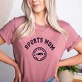 Eat Sleep Sports Hockey Cheer Baseball Mom Taxi Women's Heather T-Shirt Heather Mauve
