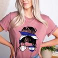 El Salvador Baseball Mom Salvador Baseball Girl Women's Heather T-Shirt Heather Mauve El Salvador Baseball Mom Salvador Baseball Girl Women's Heather T-Shirt Heather Mauve