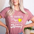 My Favorite Player Calls Me Mommy Softball Baseball Mom Women's Heather T-Shirt Heather Mauve My Favorite Player Calls Me Mommy Softball Baseball Mom Women's Heather T-Shirt Heather Mauve