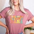 Groovy Somebody's Loud Mouth Mama Baseball Mom Mother's Day Women's Heather T-Shirt Heather Mauve