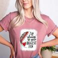 I'Ll Always Be Your Biggest Fan Baseball Mom s Women's Heather T-Shirt Heather Mauve I'Ll Always Be Your Biggest Fan Baseball Mom s Women's Heather T-Shirt Heather Mauve