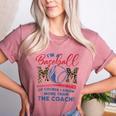 I’m A Baseball Mom Of Course I Know More Than The Coach Women's Heather T-Shirt Heather Mauve I’m A Baseball Mom Of Course I Know More Than The Coach Women's Heather T-Shirt Heather Mauve