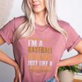I`m a Baseball Mom Just Like a Normal Mom Except Much Cooler Women's Heather T-Shirt Heather Mauve I`m a Baseball Mom Just Like a Normal Mom Except Much Cooler Women's Heather T-Shirt Heather Mauve