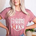 I'm Not Just His Mom I'm His One Fan Proud Baseball Mom Women's Heather T-Shirt Heather Mauve I'm Not Just His Mom I'm His One Fan Proud Baseball Mom Women's Heather T-Shirt Heather Mauve