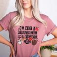 I'm Not A Regular Mom I'm A Baseball Mom Mother's Day Women's Heather T-Shirt Heather Mauve