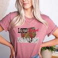 Loud Proud Mawmaw Baseball Mom Mama Women's Heather T-Shirt Heather Mauve