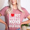 I Love Heart Hot Baseball Moms And Cold Beer Raglan Baseball Tee Women's Heather T-Shirt Heather Mauve I Love Heart Hot Baseball Moms And Cold Beer Raglan Baseball Tee Women's Heather T-Shirt Heather Mauve