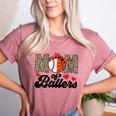 Mom Of Ballers Basketball Baseball Mom Of Ballers Women's Heather T-Shirt Heather Mauve Mom Of Ballers Basketball Baseball Mom Of Ballers Women's Heather T-Shirt Heather Mauve