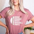 Moms Against Baseball Pants Baseball Mom Premium Women's Heather T-Shirt Heather Mauve Moms Against Baseball Pants Baseball Mom Premium Women's Heather T-Shirt Heather Mauve