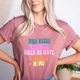 Who Needs Referees When We Have Baseball Moms Women's Heather T-Shirt Heather Mauve