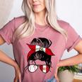 Peruvian Baseball Mom Peru Flag Baseball Girl Women's Heather T-Shirt Heather Mauve Peruvian Baseball Mom Peru Flag Baseball Girl Women's Heather T-Shirt Heather Mauve
