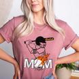 Proud Baseball MOM Sports & Softball Nostalgia Women's Heather T-Shirt Heather Mauve Proud Baseball MOM Sports & Softball Nostalgia Women's Heather T-Shirt Heather Mauve