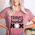 Proud Sports Mom Travel Baseball Mom For Game Day Women's Heather T-Shirt Heather Mauve