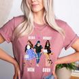 Sassy Baseball Mom Sassy Classy Elegant Women's Heather T-Shirt Heather Mauve