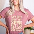Sassy Baseball Mom Women's Heather T-Shirt Heather Mauve Sassy Baseball Mom Women's Heather T-Shirt Heather Mauve
