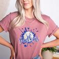 School Spirit Panthers Panther Pride Baseball Mom For Women Women's Heather T-Shirt Heather Mauve