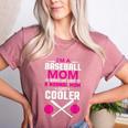 Self Expression Cool Baseball Mom Positive Thinking Women's Heather T-Shirt Heather Mauve Self Expression Cool Baseball Mom Positive Thinking Women's Heather T-Shirt Heather Mauve