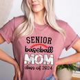 Senior Baseball Mom Class Of 2024 High School College Sports Raglan Baseball Tee Women's Heather T-Shirt Heather Mauve Senior Baseball Mom Class Of 2024 High School College Sports Raglan Baseball Tee Women's Heather T-Shirt Heather Mauve
