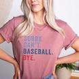 Sorry Can't Baseball Bye Baseball Mom Men Women Kids Premium Women's Heather T-Shirt Heather Mauve Sorry Can't Baseball Bye Baseball Mom Men Women Kids Premium Women's Heather T-Shirt Heather Mauve