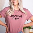 Sportsing Mom Sports Mom Baseball Mom Football Mom Women's Heather T-Shirt Heather Mauve Sportsing Mom Sports Mom Baseball Mom Football Mom Women's Heather T-Shirt Heather Mauve