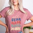 All Star Baseball Mom Women's Heather T-Shirt Heather Mauve All Star Baseball Mom Women's Heather T-Shirt Heather Mauve