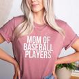 Stressed Baseball Mom Son Daughter Proud Mother's Day Women's Heather T-Shirt Heather Mauve Stressed Baseball Mom Son Daughter Proud Mother's Day Women's Heather T-Shirt Heather Mauve