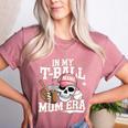 In My T-Ball Mom Era Baseball Mom Skull Coffee Vintage Women's Heather T-Shirt Heather Mauve In My T-Ball Mom Era Baseball Mom Skull Coffee Vintage Women's Heather T-Shirt Heather Mauve