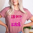 In My T-Ball Mom Era Leopard Baseball Mom Groovy Women's Heather T-Shirt Heather Mauve In My T-Ball Mom Era Leopard Baseball Mom Groovy Women's Heather T-Shirt Heather Mauve