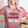 Travel Baseball Mom Sports Mom Baseball Mama Women's Heather T-Shirt Heather Mauve Travel Baseball Mom Sports Mom Baseball Mama Women's Heather T-Shirt Heather Mauve