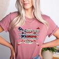 Umpire And Hotdogs 4th July Baseball Moms Women's Heather T-Shirt Heather Mauve