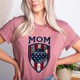 USA Mum Mother's Day Baseball Mom Women's Heather T-Shirt Heather Mauve USA Mum Mother's Day Baseball Mom Women's Heather T-Shirt Heather Mauve