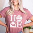Vintage Baseball Home Nebraska State Outline Baseball Mom Women's Heather T-Shirt Heather Mauve