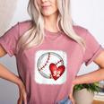 Womens Bleached Custom Baseball Mom Number 32 Heart For Mom Women's Heather T-Shirt Heather Mauve Womens Bleached Custom Baseball Mom Number 32 Heart For Mom Women's Heather T-Shirt Heather Mauve