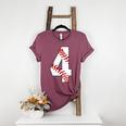 4 Laces 4th Birthday Boy Four Years Baseball Mom T-Shirt Women's Heather T-Shirt Heather Maroon