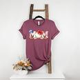 Ball Mom Bow Tie Baseball Mom Women's Heather T-Shirt Heather Maroon