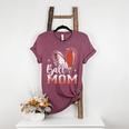 Ball Mom Football Baseball Mom Women's Heather T-Shirt Heather Maroon