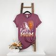 Ball Mom Heart Basketball Baseball Mom Women's Heather T-Shirt Heather Maroon Ball Mom Heart Basketball Baseball Mom Women's Heather T-Shirt Heather Maroon