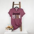 Baseball Mama Coquette Mother's Day Baseball Mom Vintage Women's Heather T-Shirt Heather Maroon