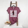 Baseball Mama Baseball Mom Women's Heather T-Shirt Heather Maroon