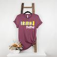 Baseball Mama Yellow Leopard Print Baseball Mom Gear Sports Women's Heather T-Shirt Heather Maroon Baseball Mama Yellow Leopard Print Baseball Mom Gear Sports Women's Heather T-Shirt Heather Maroon