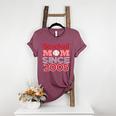 Baseball Mom Since 2005 Women's Heather T-Shirt Heather Maroon Baseball Mom Since 2005 Women's Heather T-Shirt Heather Maroon