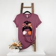 Baseball Mom Basketball Mom Of Both Messy Bun Mother's Day Women's Heather T-Shirt Heather Maroon