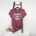 Baseball Mom Cute Retro Look Mothers Will Love Premium Women's Heather T-Shirt Heather Maroon Baseball Mom Cute Retro Look Mothers Will Love Premium Women's Heather T-Shirt Heather Maroon