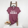 Baseball Mom Design Women's Heather T-Shirt Heather Maroon