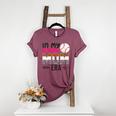 In My Baseball Mom Era Baseball Mom Mother Women's Heather T-Shirt Heather Maroon