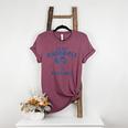 In My Baseball Mom Era Retro Game Day Mama Groovy Season Raglan Baseball Tee Women's Heather T-Shirt Heather Maroon