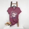 In My Baseball Mom Era Retro Baseball Mom Home Runs Women's Heather T-Shirt Heather Maroon